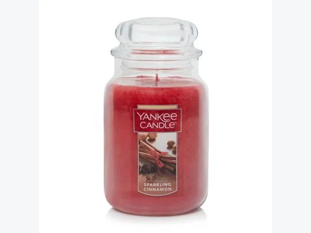 Yankee Candle Sparkling Cinnamon jar candle
