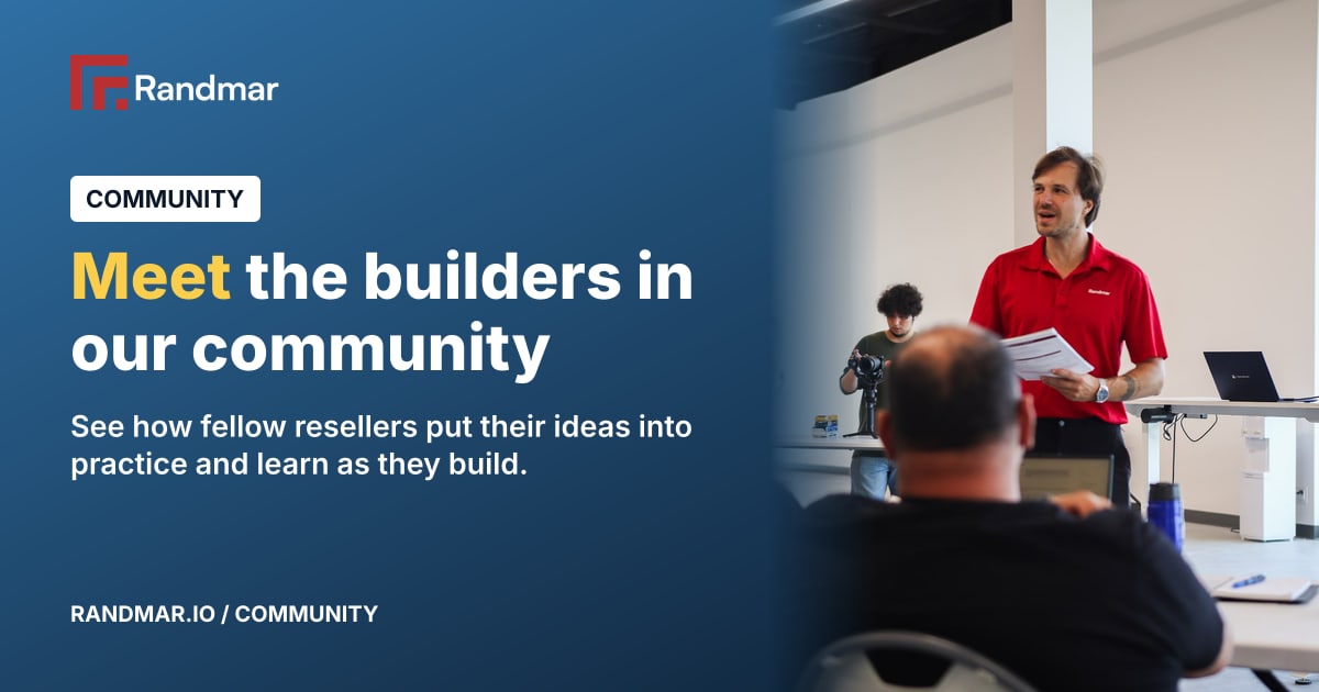 Meet the builders in our community; People learning together during a Randmar coworking session.