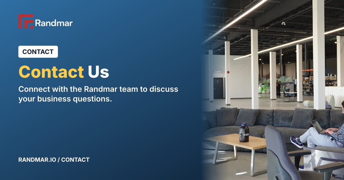 Contact Us; The Randmar office and lounge space.