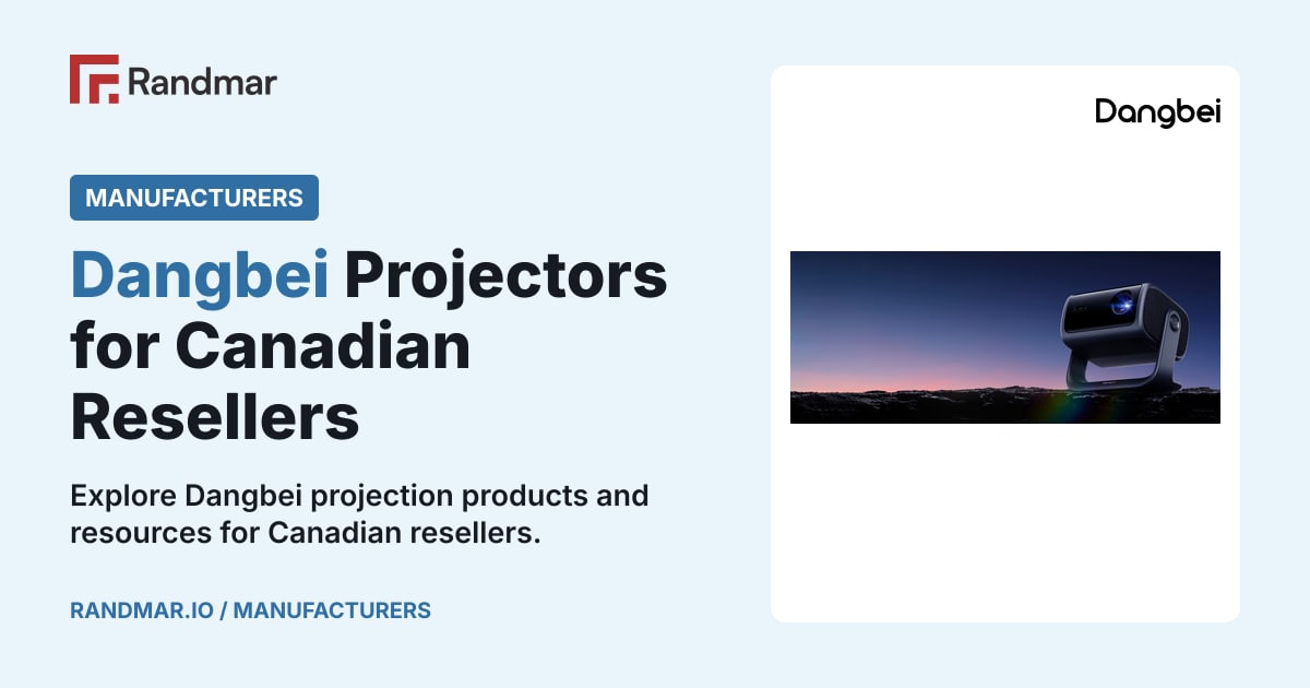 Manufacturers: Dangbei Projectors for Canadian Resellers; Dangbei products.