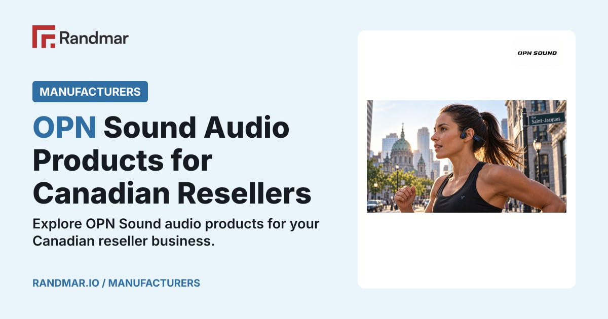 Manufacturers: OPN Sound Audio Products for Canadian Resellers; OPN Sound products.