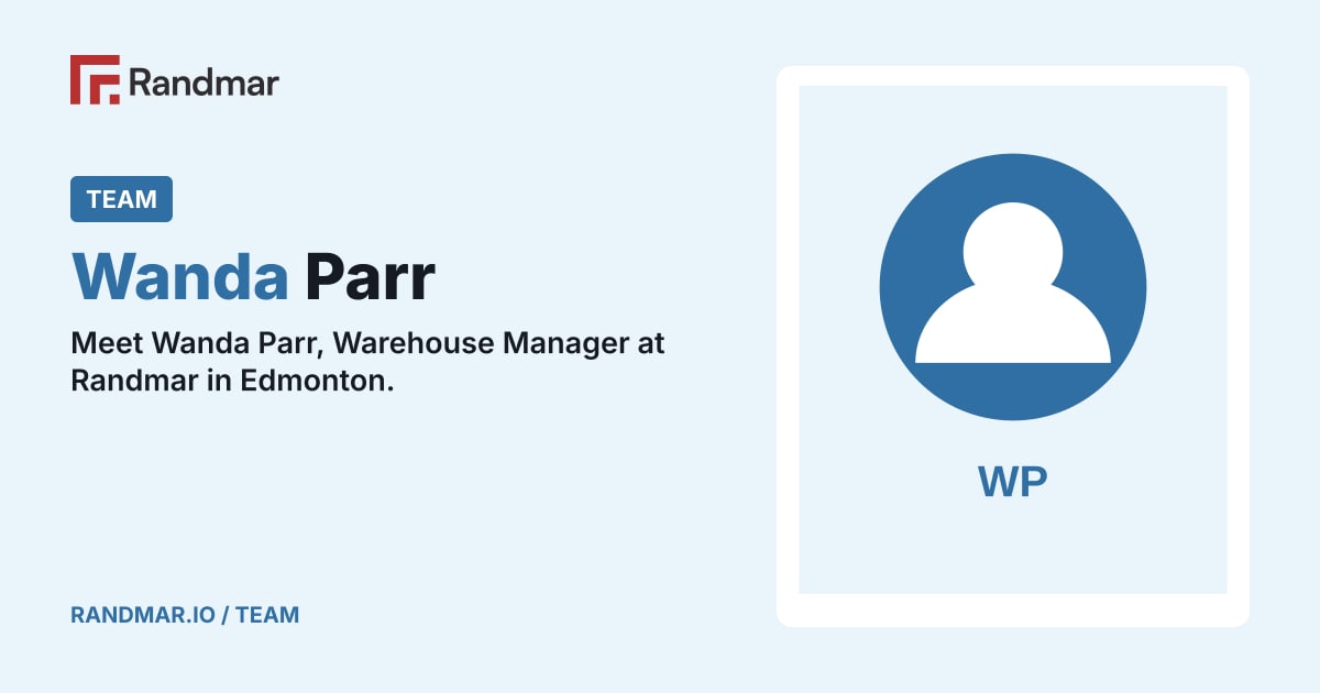 Team: Wanda Parr; A temporary blue avatar with Wanda Parr’s initials.