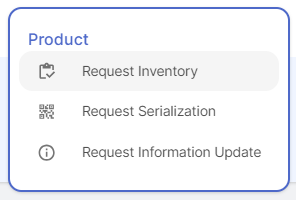 Reseller Portal Product Actions Menu